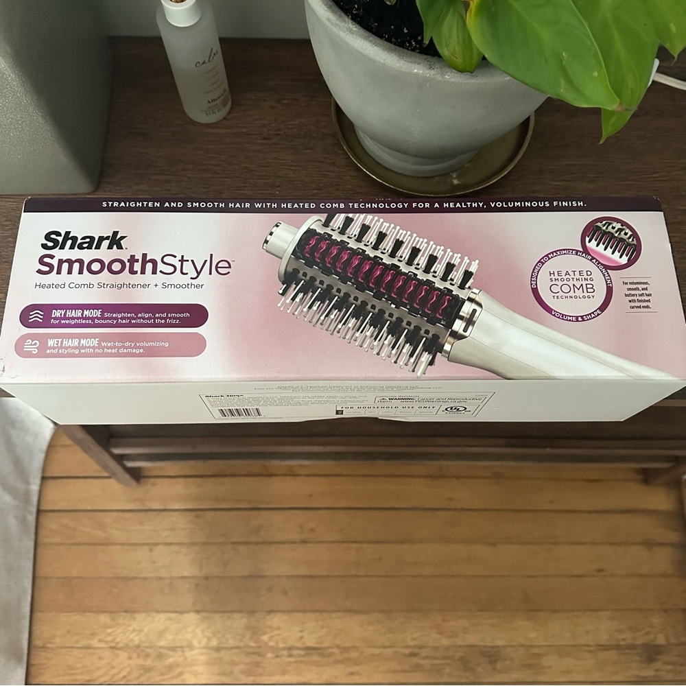 Shark Smooth Style Heated Comb Straightener + Smoother